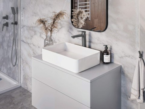 Umywalka ceramiczna nablatowa Umywalka ceramiczna nablatowa