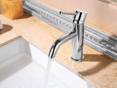 BATERIA UMYWALKOWA LUNGO CHROM NISKA BATERIA UMYWALKOWA LUNGO CHROM NISKA