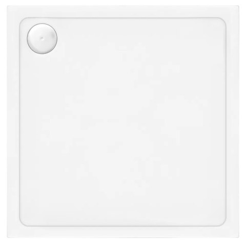 BRODZIK SAVOY WHITE 80x80x6cm + SYFON BRODZIK SAVOY WHITE 80x80x6cm + SYFON