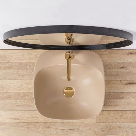 UMYWALKA LUIZA 42 BEIGE MATT - NABLATOWA UMYWALKA LUIZA 42 BEIGE MATT - NABLATOWA