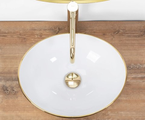 UMYWALKA SOFIA GOLD/WHITE - NABLATOWA UMYWALKA SOFIA GOLD/WHITE - NABLATOWA