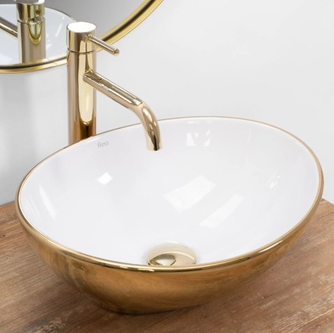 UMYWALKA SOFIA GOLD/WHITE - NABLATOWA UMYWALKA SOFIA GOLD/WHITE - NABLATOWA