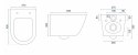 WC - CARLO MINI RIMLESS FLAT