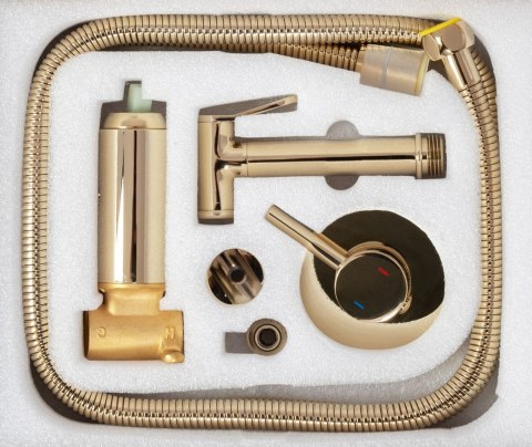 BATERIA BIDETOWA LOOP LUNGO ZŁOTA BATERIA BIDETOWA LOOP LUNGO ZŁOTA