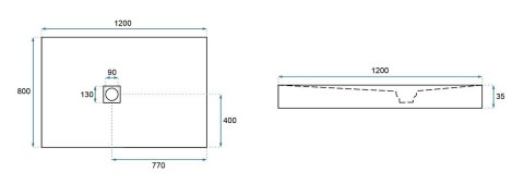BRODZIK ROCK BLACK 90x120 BRODZIK ROCK BLACK 90x120