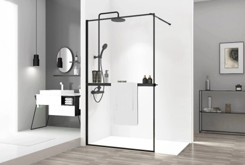 WIESZAK NA RĘCZNIK/PÓŁKA EVO BLACK WIESZAK NA RĘCZNIK/PÓŁKA EVO BLACK