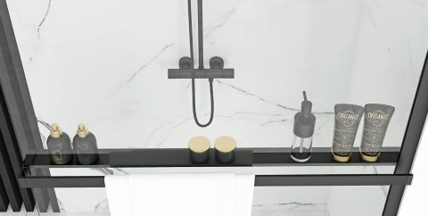 WIESZAK NA RĘCZNIK/PÓŁKA EVO BLACK WIESZAK NA RĘCZNIK/PÓŁKA EVO BLACK