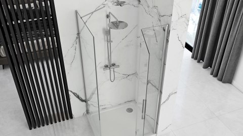 ŚCIANKA PRYSZNICOWA MOLIER CHROM 80 ŚCIANKA PRYSZNICOWA MOLIER CHROM 80