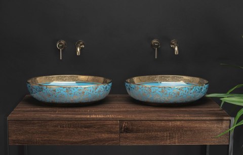 UMYWALKA MARGOT BLUE/GOLD - NABLATOWA UMYWALKA MARGOT BLUE/GOLD - NABLATOWA