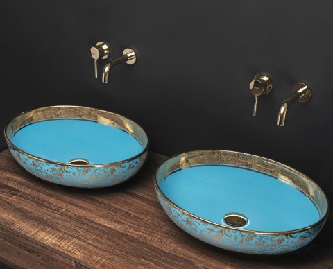 UMYWALKA MARGOT BLUE/GOLD - NABLATOWA UMYWALKA MARGOT BLUE/GOLD - NABLATOWA