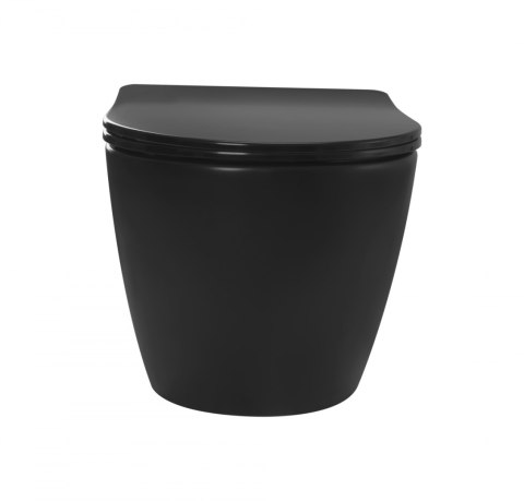 WC - CARLO MINI RIMLESS BLACK MATT WC - CARLO MINI RIMLESS BLACK MATT
