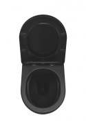 WC - CARLO MINI RIMLESS BLACK MATT