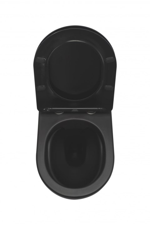 WC - CARLO MINI RIMLESS BLACK MATT WC - CARLO MINI RIMLESS BLACK MATT