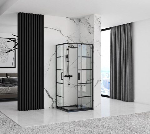 KABINA CONCEPT BLACK 90x90 KABINA CONCEPT BLACK 90x90
