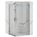 KABINA PUNTO CHROM 80x100