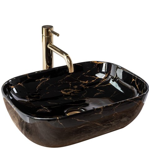 UMYWALKA BELINDA BLACK MARBLE SHINY - NABLATOWA UMYWALKA BELINDA BLACK MARBLE SHINY - NABLATOWA