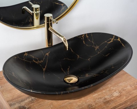 UMYWALKA ROYAL MARBLE BLACK MATT - NABLATOWA UMYWALKA ROYAL MARBLE BLACK MATT - NABLATOWA