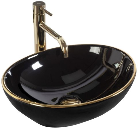 UMYWALKA SOFIA BLACK/GOLD EDGE - NABLATOWA UMYWALKA SOFIA BLACK/GOLD EDGE - NABLATOWA