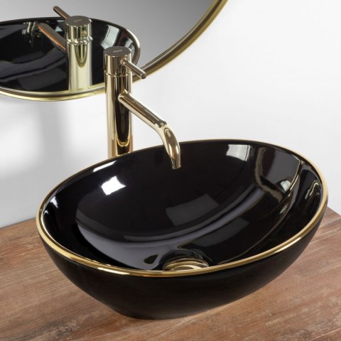 UMYWALKA SOFIA BLACK/GOLD EDGE - NABLATOWA UMYWALKA SOFIA BLACK/GOLD EDGE - NABLATOWA