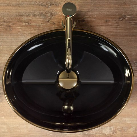 UMYWALKA SOFIA BLACK/GOLD EDGE - NABLATOWA UMYWALKA SOFIA BLACK/GOLD EDGE - NABLATOWA