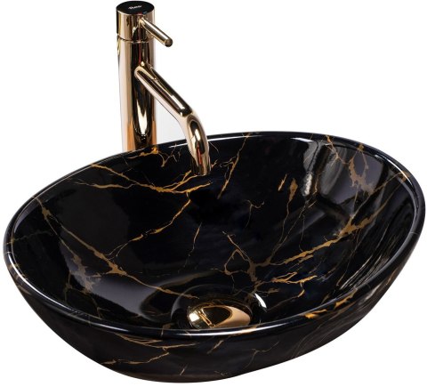 UMYWALKA SOFIA MARBLE BLACK SHINY - NABLATOWA UMYWALKA SOFIA MARBLE BLACK SHINY - NABLATOWA