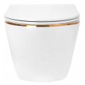 WC - CARLO MINI RIMLESS WHITE GOLD EDGE