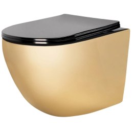 WC - CARLO MINI RIMLESS GOLD BLACK