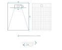 BRODZIK BAZALT BLACK 80x120