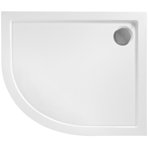 BRODZIK LOOK WHITE 80x100 LEWY BRODZIK LOOK WHITE 80x100 LEWY