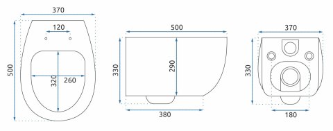 WC - LARS RIMLESS WC - LARS RIMLESS