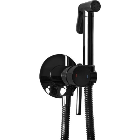 BATERIA BIDETOWA LOOP LUNGO CZARNA METALICZNA BATERIA BIDETOWA LOOP LUNGO CZARNA METALICZNA