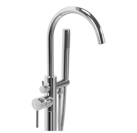 BATERIA WANNOWA PODŁOGOWA MONO CHROM BATERIA WANNOWA PODŁOGOWA MONO CHROM