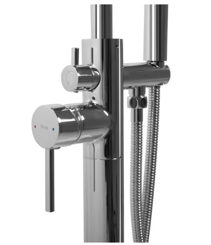 BATERIA WANNOWA PODŁOGOWA MONO CHROM BATERIA WANNOWA PODŁOGOWA MONO CHROM