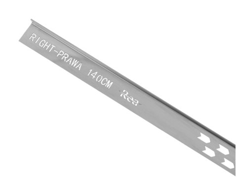 LISTWA SPADKOWA SZCZOTKOWANA 140 cm PRAWA LISTWA SPADKOWA SZCZOTKOWANA 140 cm PRAWA