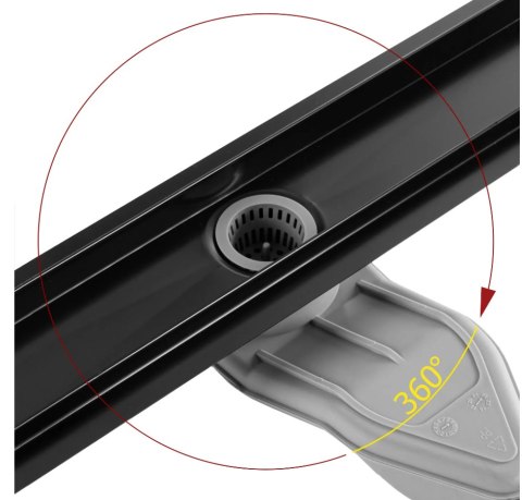 ODPŁYW NEOX SUPERFLOW CZARNY 900 ODPŁYW NEOX SUPERFLOW CZARNY 900