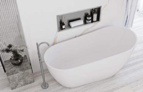 PÓŁKA WNĘKOWA 03 30x60x10 STAL SZCZOTKOWANA PÓŁKA WNĘKOWA 03 30x60x10 STAL SZCZOTKOWANA
