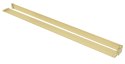 WIESZAK NA RĘCZNIK/PÓŁKA EVO BRUSH GOLD