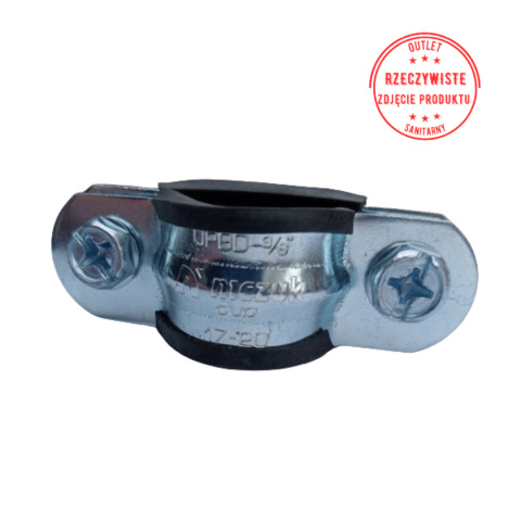 Obejma Niczuk DUO UPGD 17-20 mm z izolacją Obejma Niczuk DUO UPGD 17-20 mm z izolacją