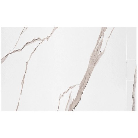 BRODZIK BAZALT CARRARA WHITE 90x120 BRODZIK BAZALT CARRARA WHITE 90x120