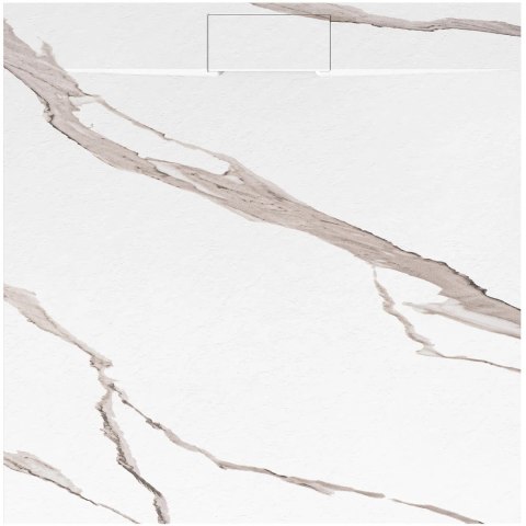 BRODZIK BAZALT CARRARA WHITE 90x90 BRODZIK BAZALT CARRARA WHITE 90x90