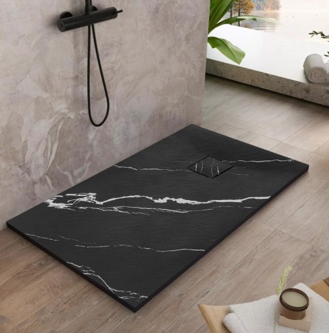 BRODZIK MAGNUM CARRARA BLACK 80x100 BRODZIK MAGNUM CARRARA BLACK 80x100