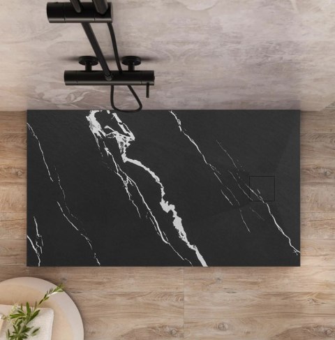 BRODZIK MAGNUM CARRARA BLACK 90x90 BRODZIK MAGNUM CARRARA BLACK 90x90