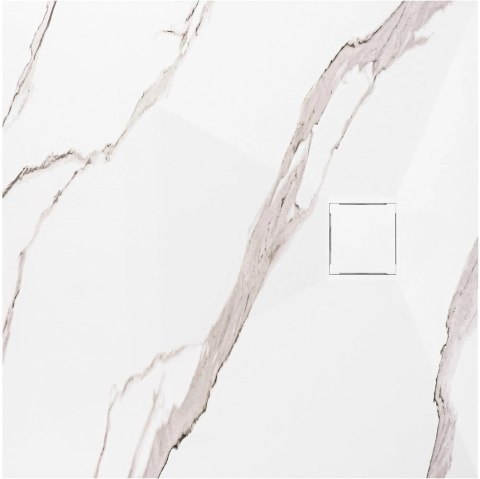 BRODZIK MAGNUM CARRARA WHITE 90x90 BRODZIK MAGNUM CARRARA WHITE 90x90