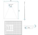 BRODZIK MAGNUM GREY 90x120