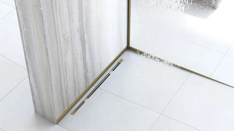 LISTWA CZOŁOWA ZŁOTA SZCZOTKOWANA 120 cm LISTWA CZOŁOWA ZŁOTA SZCZOTKOWANA 120 cm