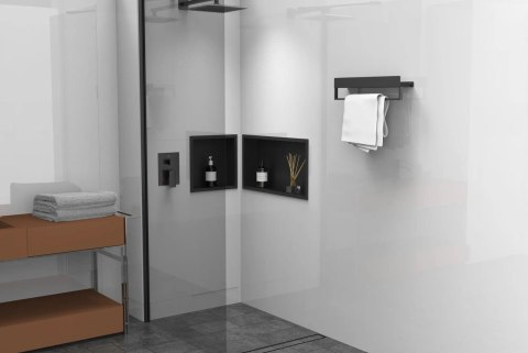 PÓŁKA ŁAZIENKOWA SF01-450-B BLACK PÓŁKA ŁAZIENKOWA SF01-450-B BLACK