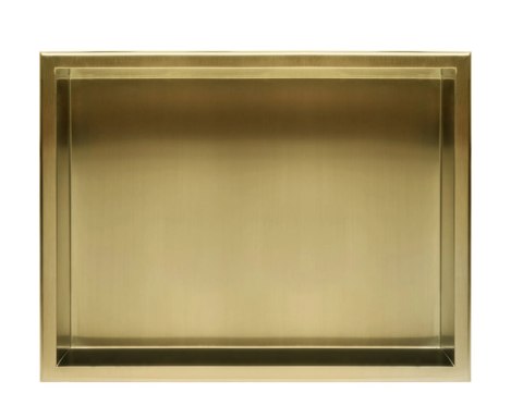PÓŁKA WNĘKOWA 08 30x45x10 ZŁOTY SZCZOTKOWANY PÓŁKA WNĘKOWA 08 30x45x10 ZŁOTY SZCZOTKOWANY