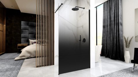 ŚCIANKA PRYSZNICOWA AERO OMBRE BLACK/BLACK 100 ŚCIANKA PRYSZNICOWA AERO OMBRE BLACK/BLACK 100