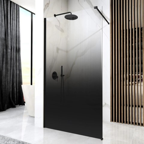 ŚCIANKA PRYSZNICOWA AERO OMBRE BLACK/BLACK 90 ŚCIANKA PRYSZNICOWA AERO OMBRE BLACK/BLACK 90