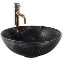 UMYWALKA STELLA BLACK MARBLE BRUSH - NABLATOWA